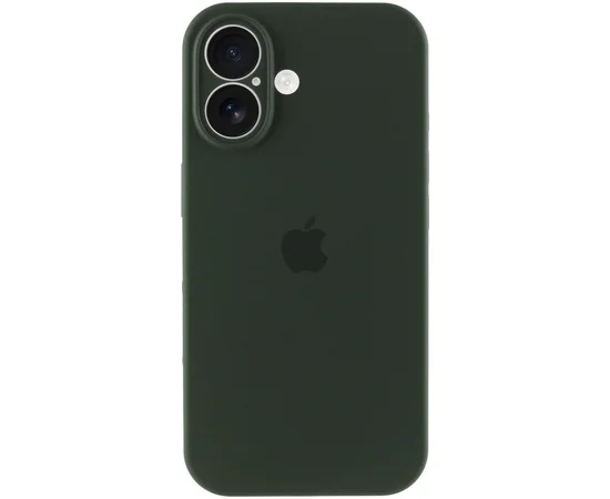 Чохол Silicone Case Full Camera Protective (AA) для Apple iPhone 16 Plus (6.7") Зелений / Cyprus Green