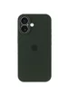 Чохол Silicone Case Full Camera Protective (AA) для Apple iPhone 16 Plus (6.7") Зелений / Cyprus Green