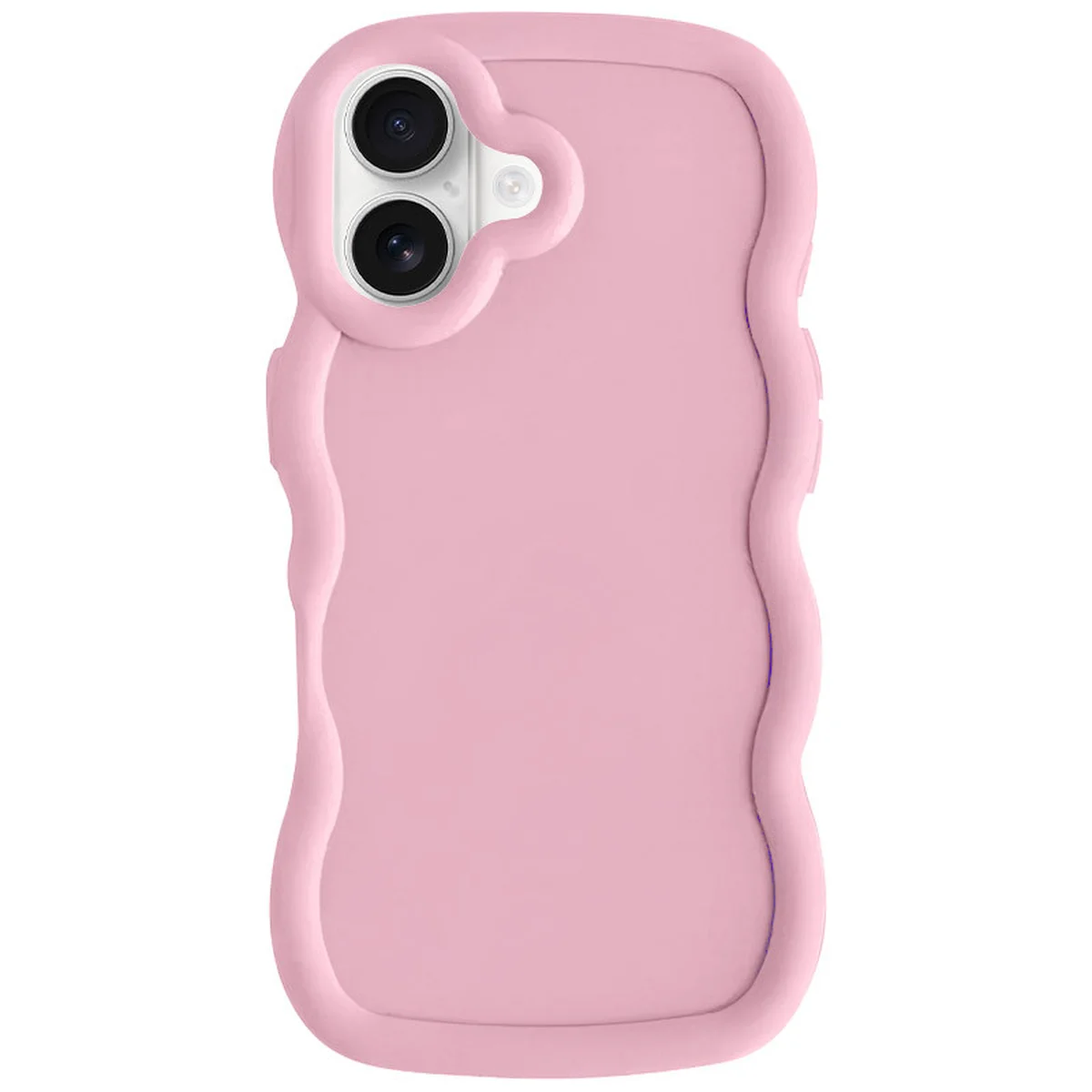 Чехол TPU Ripple для Apple iPhone 16 Plus (6.7") Pink