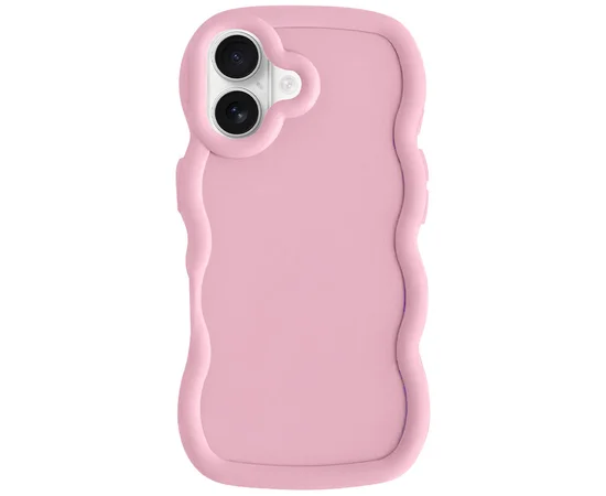 Чохол TPU Ripple для Apple iPhone 16 Plus (6.7") Pink
