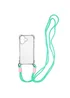 Чохол TPU CrossBody with straps для Apple iPhone 16 Plus (6.7") Transparent