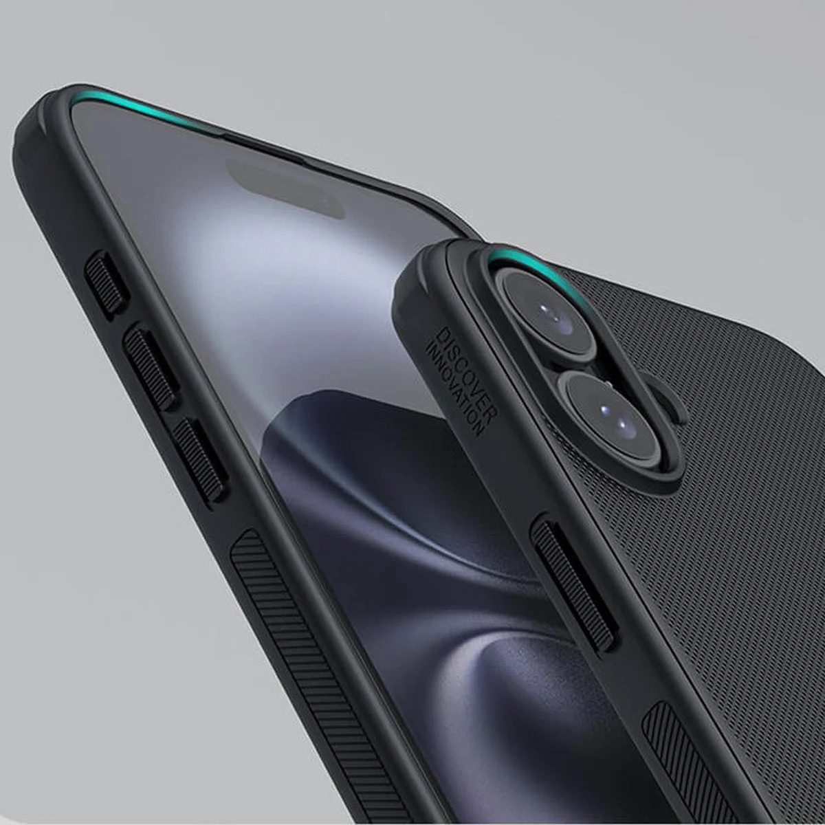 Чехол Nillkin Matte Pro для Apple iPhone 16 Plus (6.7") Черный / Black