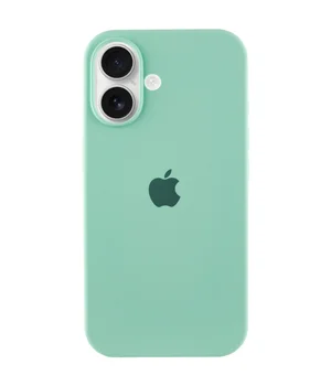 Чехол Silicone Case Full Protective (AA) для Apple iPhone 16 Plus (6.7") Бирюзовый / Turquoise Чехол Silicone Case Full Protective (AA) для Apple iPhone 16 Plus (6.7") Бирюзовый / Turquoise
