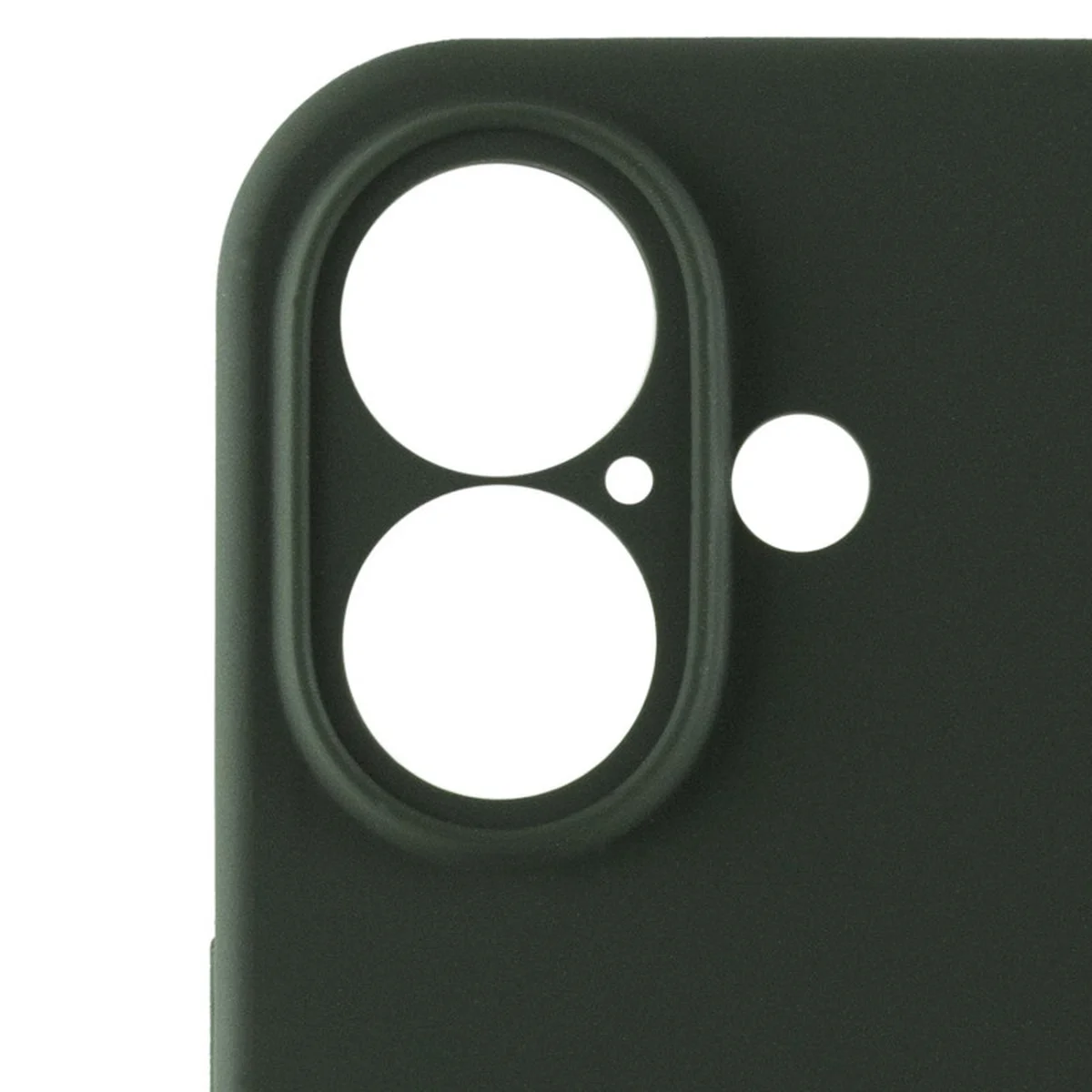 Чехол Silicone Case Full Camera Protective (AA) для Apple iPhone 16 Plus (6.7") Зеленый / Cyprus Green