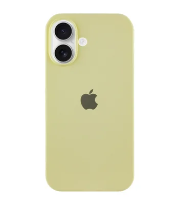 Чохол Silicone Case Full Protective (AA) Apple iPhone 16 Plus (6.7") Жовтий / Mellow Yellow