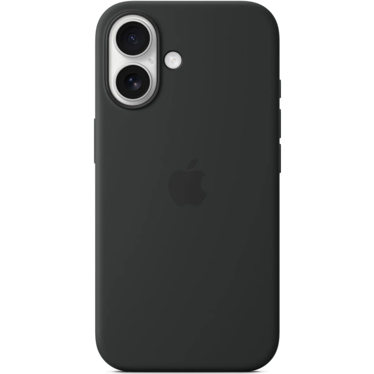 Чехол Silicone case (AAA) full with Magsafe and Animation для Apple iPhone 16 Plus (6.7") Black
