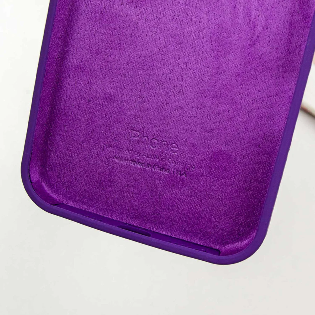 Чехол Silicone Case Full Protective (AA) для Apple iPhone 16 Plus (6.7") Фиолетовый / Amethyst