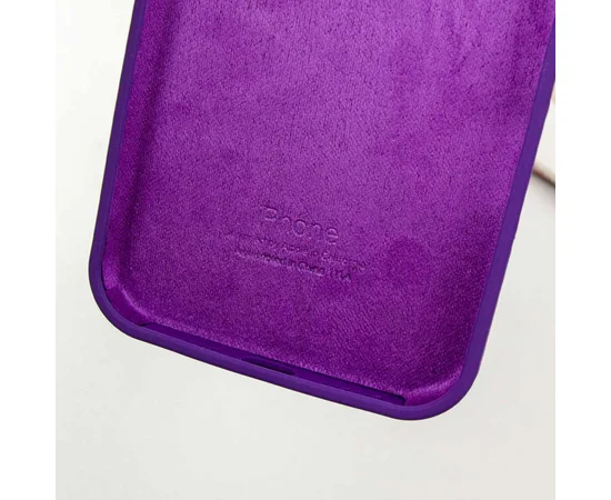 Чохол Silicone Case Full Protective (AA) для Apple iPhone 16 Plus (6.7") Фіолетовий / Amethyst