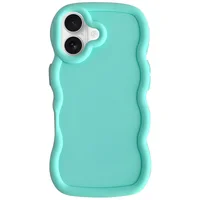 Чехол TPU Ripple для Apple iPhone 16 Plus (6.7") Turquoise