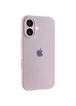Чехол Silicone Case Full Camera Protective (AA) для Apple iPhone 16 Plus (6.7") Розовый / Chalk Pink