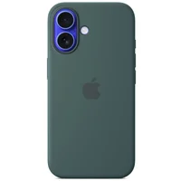 Чехол Silicone case (AAA) full with Magsafe and Animation для Apple iPhone 16 Plus (6.7") Lake Green
