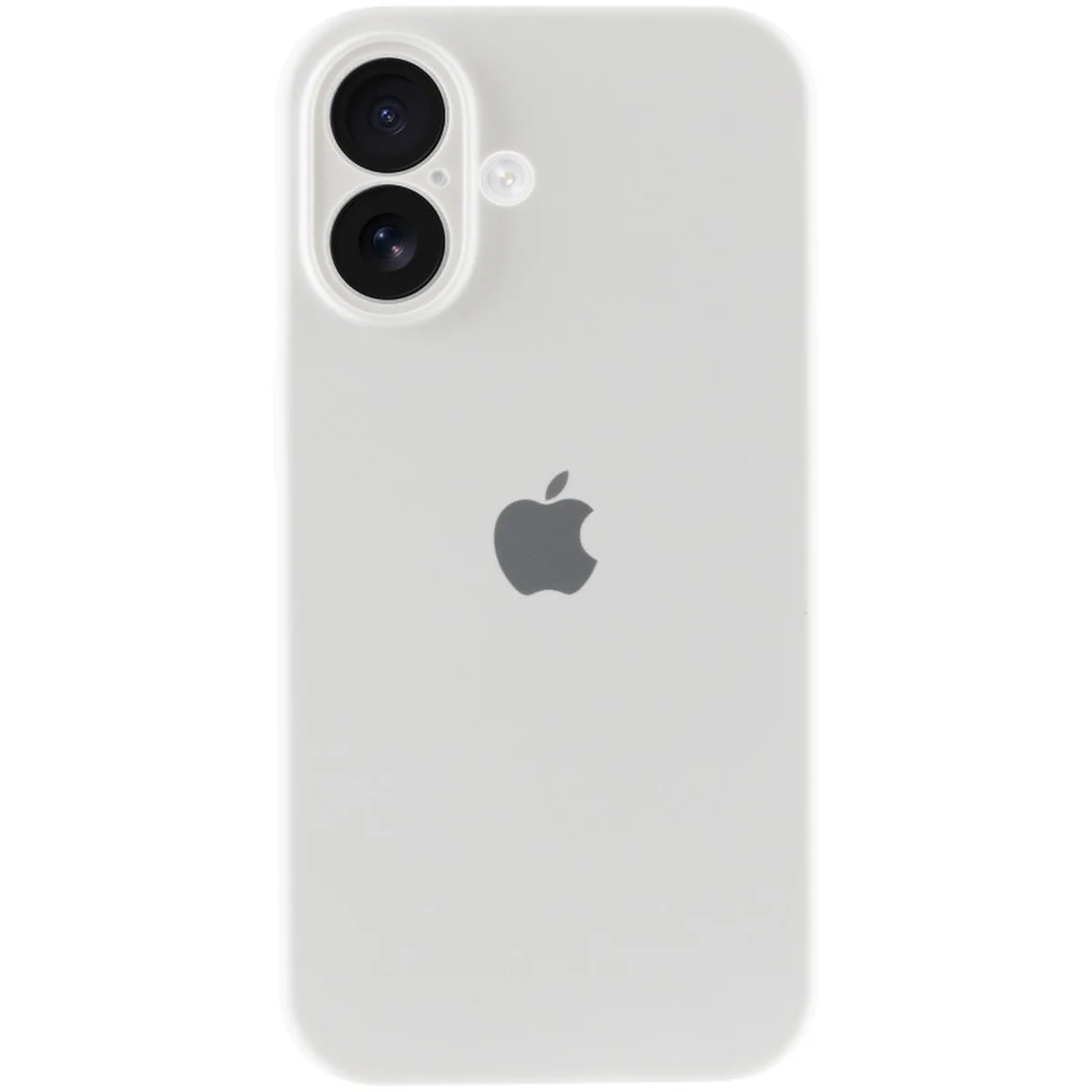 Чехол Silicone Case Full Camera Protective (AA) для Apple iPhone 16 Plus (6.7") Белый / White