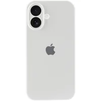 Чехол Silicone Case Full Camera Protective (AA) для Apple iPhone 16 Plus (6.7") Белый / White
