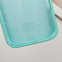 Чехол Silicone Case Full Protective (AA) для Apple iPhone 16 Plus (6.7") Бирюзовый / Marine Green