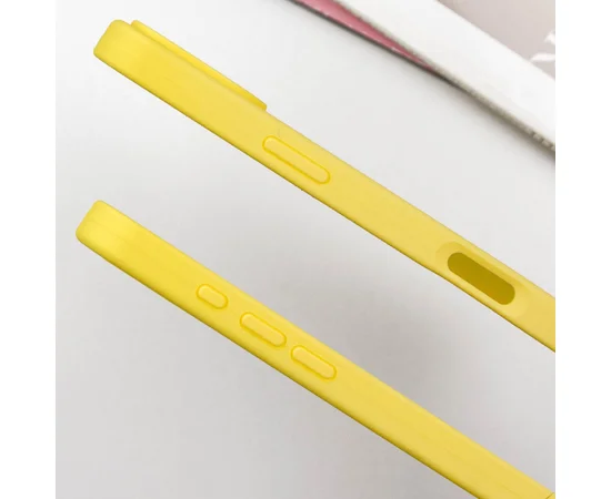 Чехол Silicone Case Full Protective (AA) для Apple iPhone 16 Plus (6.7") Желтый / Yellow