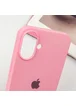 Чехол Silicone Case Full Protective (AA) для Apple iPhone 16 Plus (6.7") Розовый / Light pink
