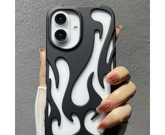 Чохол TPU WinFire для Apple iPhone 16 Plus (6.7") Black