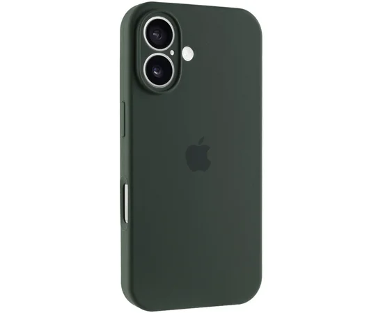 Чохол Silicone Case Full Camera Protective (AA) для Apple iPhone 16 Plus (6.7") Зелений / Cyprus Green