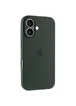 Чохол Silicone Case Full Camera Protective (AA) для Apple iPhone 16 Plus (6.7") Зелений / Cyprus Green