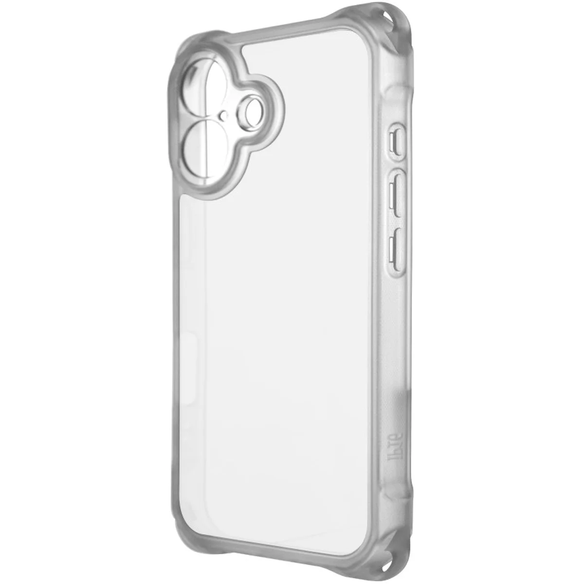 Чехол TPU CrossBody with straps для Apple iPhone 16 Plus (6.7") Transparent