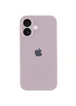 Чехол Silicone Case Full Camera Protective (AA) для Apple iPhone 16 Plus (6.7") Розовый / Chalk Pink