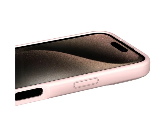 Чохол Silicone Case Full Protective NO LOGO with Ring для Apple iPhone 16 Plus (6.7") Pink