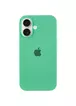 Чехол Silicone Case Full Protective (AA) для Apple iPhone 16 Plus (6.7") Зеленый / Spearmint