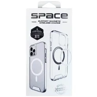 Чохол TPU Space Case with MagSafe для Apple iPhone 16 Plus (6.7") Прозорий