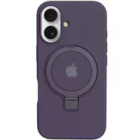 Чохол Silicone Case Full Protective with Ring для Apple iPhone 16 Plus (6.7") Purple