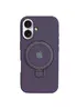 Чехол Silicone Case Full Protective with Ring для Apple iPhone 16 Plus (6.7") Purple