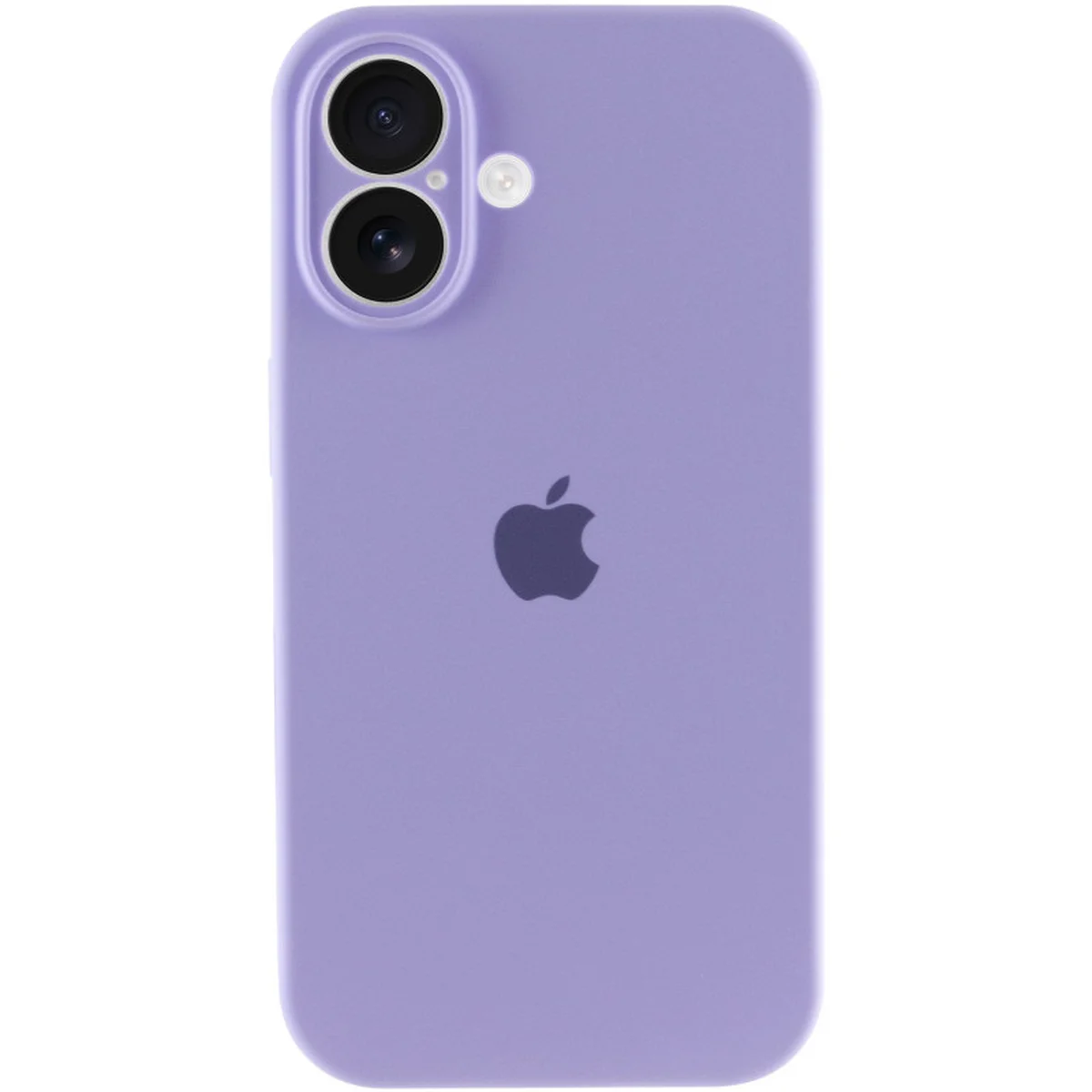 Чехол Silicone Case Full Camera Protective (AA) для Apple iPhone 16 Plus (6.7") Сиреневый / Dasheen