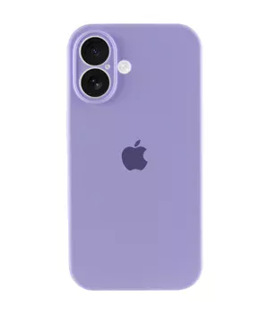 Чохол Silicone Case Full Camera Protective (AA) для Apple iPhone 16 Plus (6.7") Бузковий / Dasheen