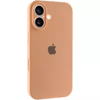 Чохол Silicone Case Full Camera Protective (AA) Apple iPhone 16 Plus (6.7") Помаранчевий / Cantaloupe