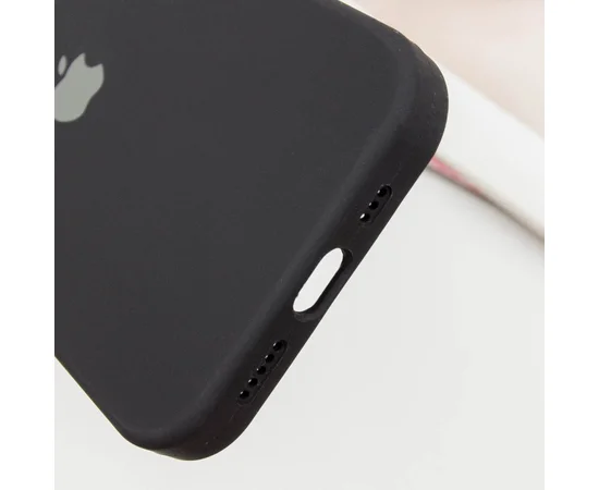 Чехол Silicone Case Full Protective (AA) для Apple iPhone 16 Plus (6.7") Черный / Black
