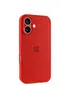 Чохол Silicone Case Full Camera Protective (AA) Apple iPhone 16 Plus (6.7") Червоний / Red