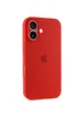 Чехол Silicone Case Full Camera Protective (AA) для Apple iPhone 16 Plus (6.7") Красный / Red