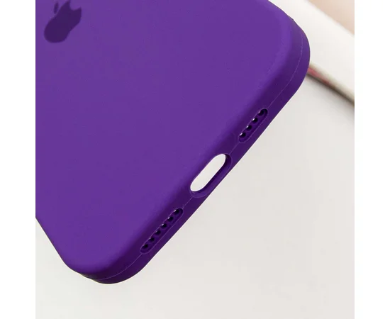 Чехол Silicone Case Full Protective (AA) для Apple iPhone 16 Plus (6.7") Фиолетовый / Amethyst