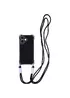 Чехол TPU CrossBody with straps для Apple iPhone 16 Plus (6.7") Black