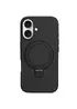 Чохол Silicone Case Full Protective NO LOGO with Ring для Apple iPhone 16 Plus (6.7") Black