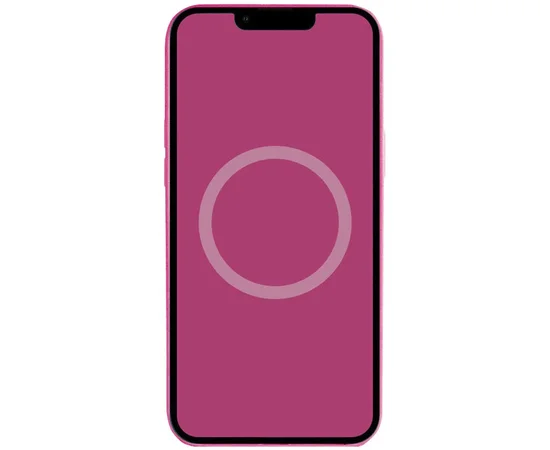 Чохол Silicone case (AAA) full with Magsafe and Animation для Apple iPhone 16 Plus (6.7") Fuchsia