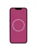 Чохол Silicone case (AAA) full with Magsafe and Animation для Apple iPhone 16 Plus (6.7") Fuchsia