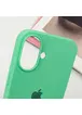 Чехол Silicone Case Full Protective (AA) для Apple iPhone 16 Plus (6.7") Зеленый / Spearmint
