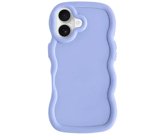 Чехол TPU Ripple для Apple iPhone 16 Plus (6.7") Lilac Blue