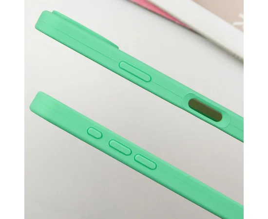 Чехол Silicone Case Full Protective (AA) для Apple iPhone 16 Plus (6.7") Зеленый / Spearmint