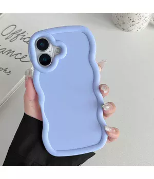 Чохол TPU Ripple для Apple iPhone 16 Plus (6.7") Lilac Blue