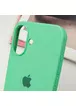 Чехол Silicone Case Full Protective (AA) для Apple iPhone 16 Plus (6.7") Зеленый / Spearmint