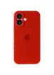Чехол Silicone Case Full Camera Protective (AA) для Apple iPhone 16 Plus (6.7") Красный / Red