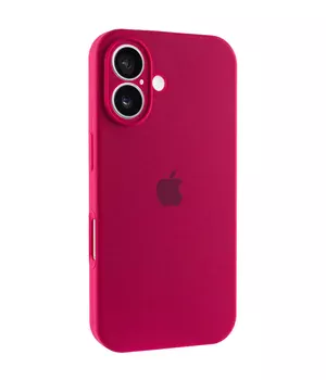 Чохол Silicone Case Full Camera Protective (AA) Apple iPhone 16 Plus (6.7") Червоний / Rose Red