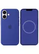 Чехол Silicone case (AAA) full with Magsafe and Animation для Apple iPhone 16 Plus (6.7") Ultramarine