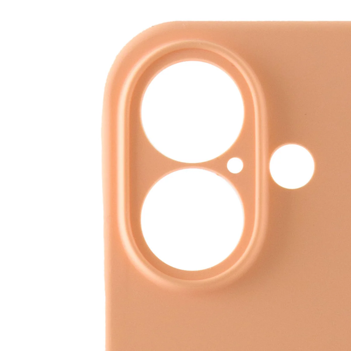 Чохол Silicone Case Full Camera Protective (AA) Apple iPhone 16 Plus (6.7") Помаранчевий / Cantaloupe